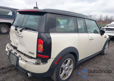2008 Mini Cooper Clubman из США, поврежденный, VIN WMWML33588TN67436